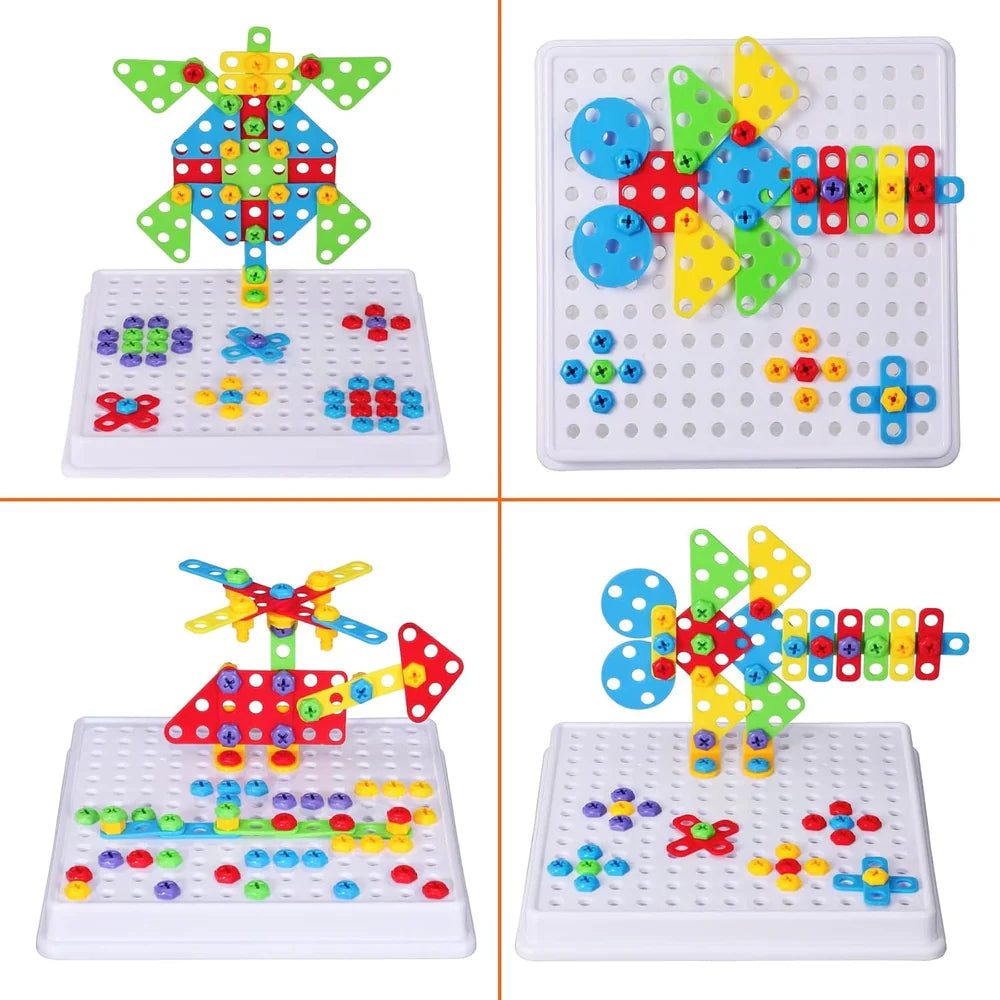 3D Screw Assembly Toy