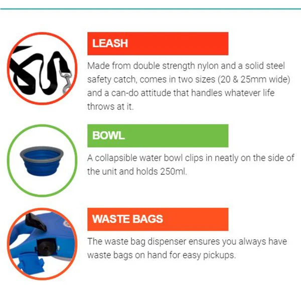 Aqua Leash – 5 in 1 Dog Leash