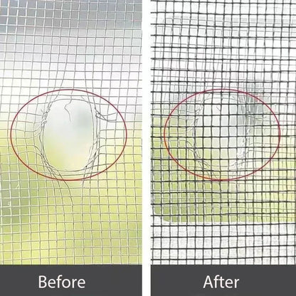 Window Net Repair Tape – Waterproof & Adhesive 2 Pcs