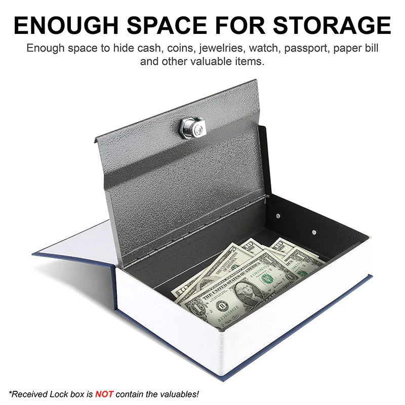 Book-Shaped Hidden Safe