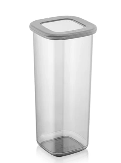 Foly life Square Jar with Silicone Lid - 1.75L