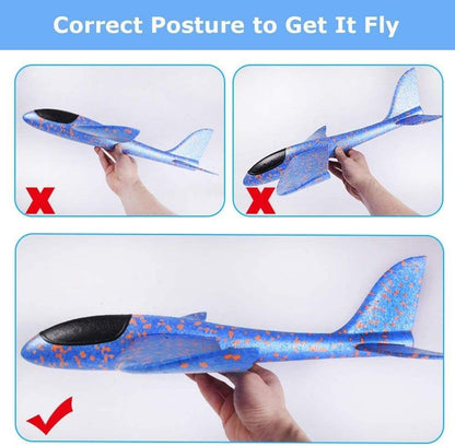 Mega Foam Flying Plane – 80 × 86 cm