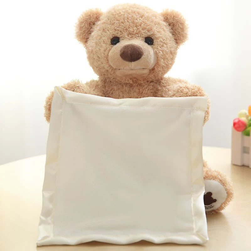 Peek-A-Boo Teddy Bear Toy