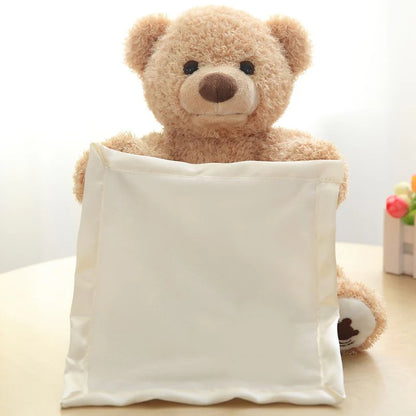 Peek-A-Boo Teddy Bear Toy