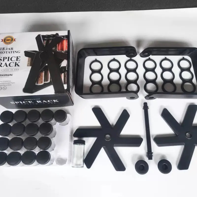 18-Jar Rotating Spice Rack