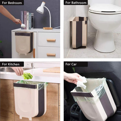 Collapsible Hanging Trash Bin