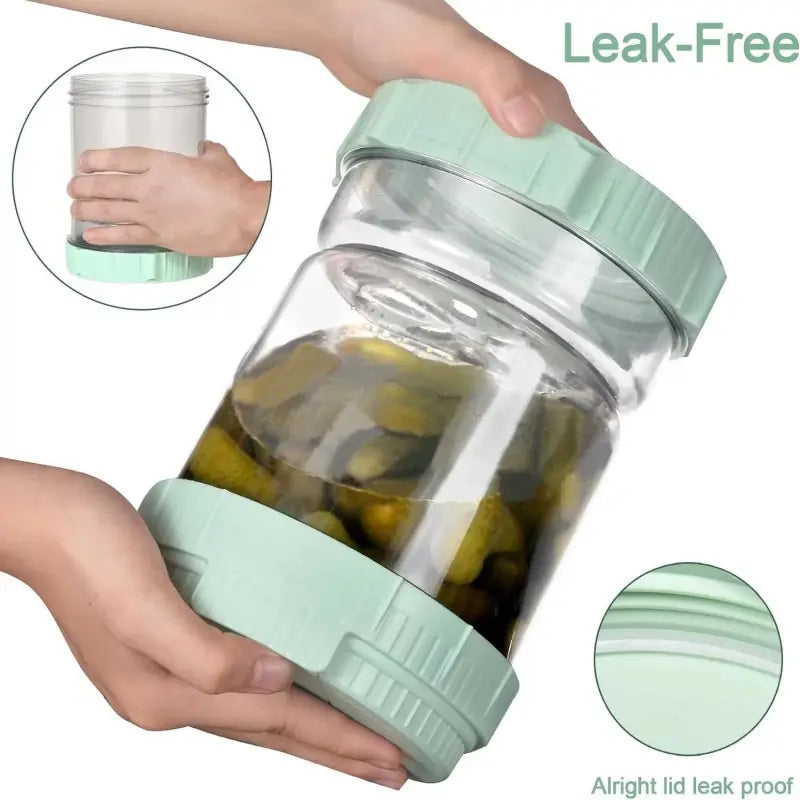 Rotatable Pickle & Olive Jar – 18 x 12 cm