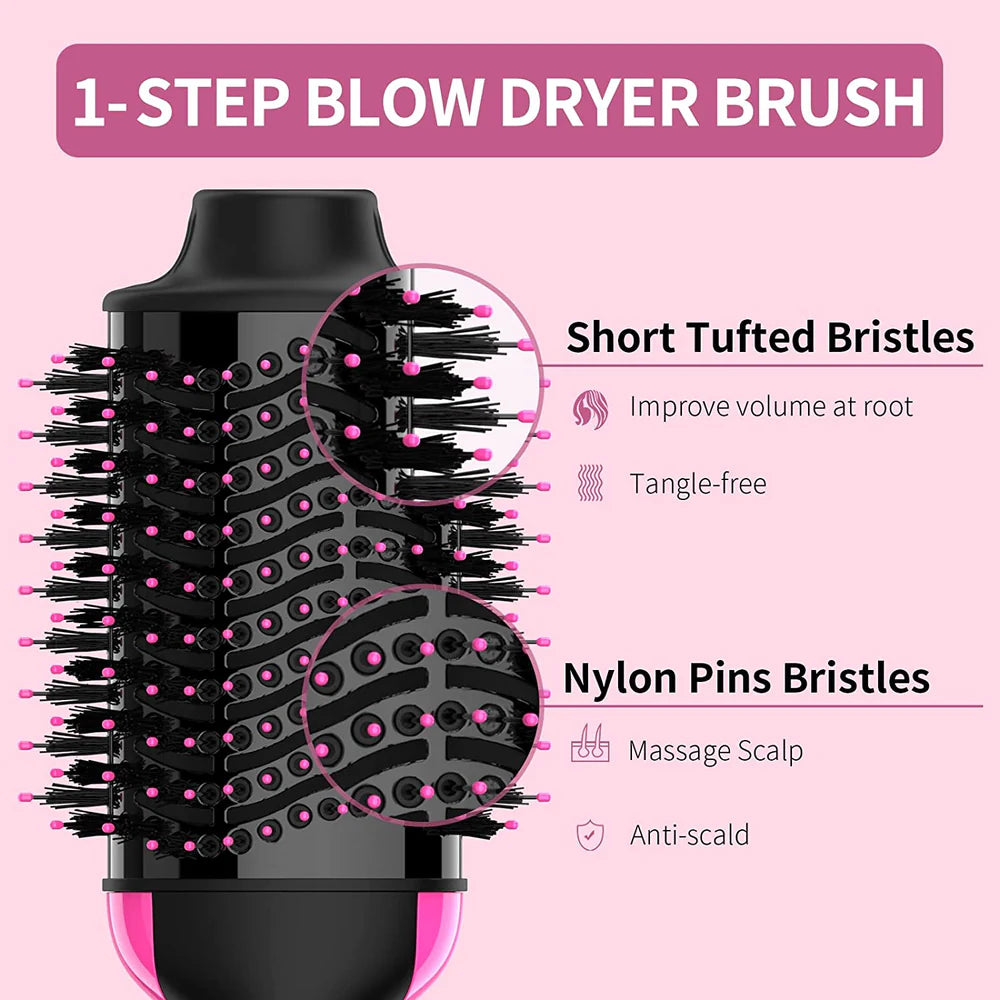 Hair Brush & Dryer 2-in-1