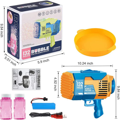 Mega Bubble Rocket – 132 Holes