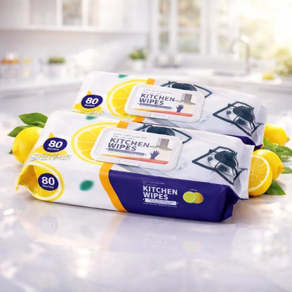 Kitchen Cleaning Wipes – 80 PCS