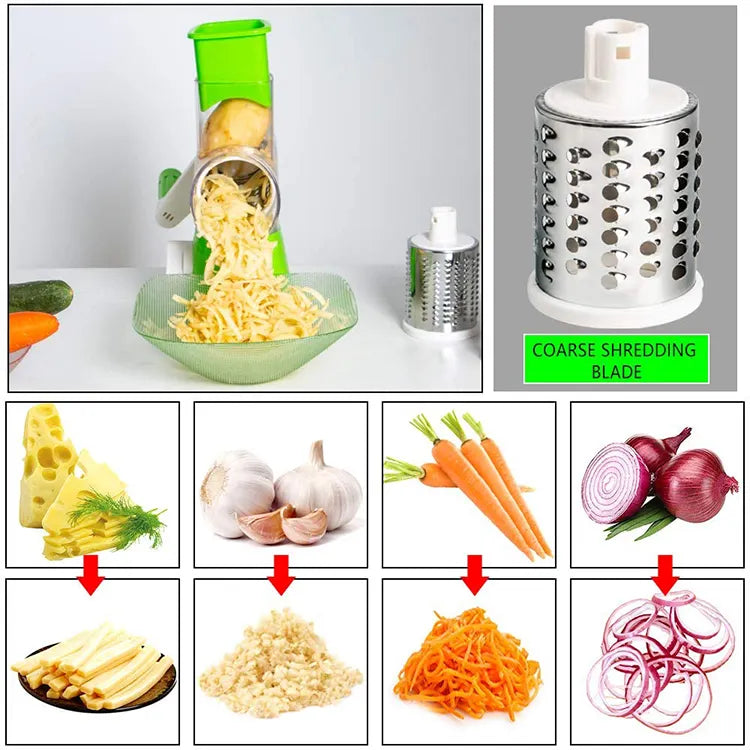 3-in-1 Manual Vegetable Cutter