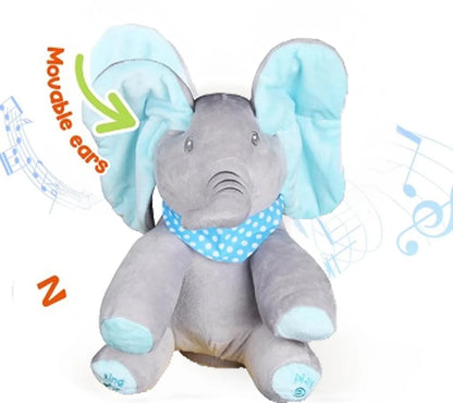 Peek-a-Boo Elephant Plush Toy