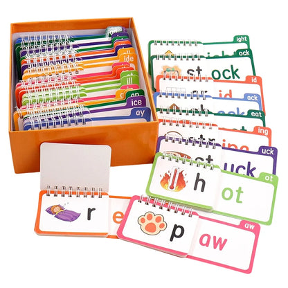 Word Family Flip Book – Early Reading Learning Toy