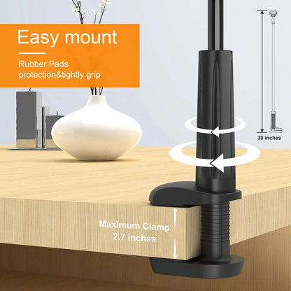 Flexible Mobile Phone Stand with Clip