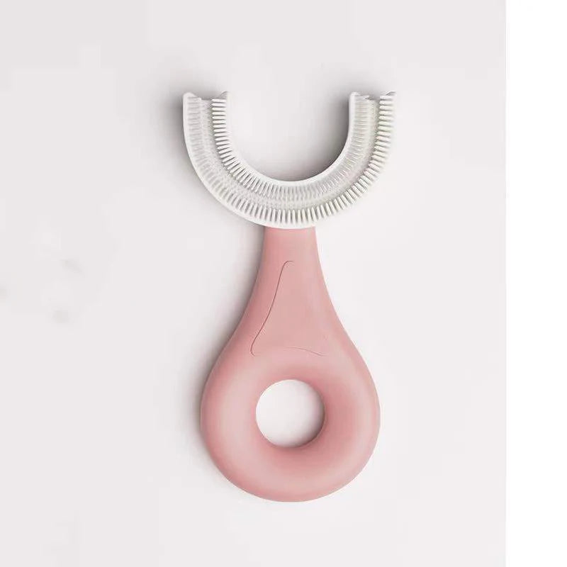 Donut-Shaped Toothbrush for Kids