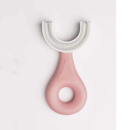 Donut-Shaped Toothbrush for Kids