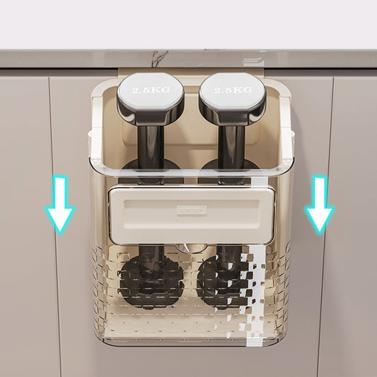 collapsible hanging trash bin