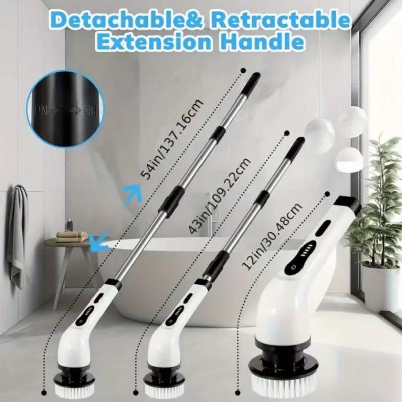 9-in-1 Rechargeable Electric Cleaning Brush