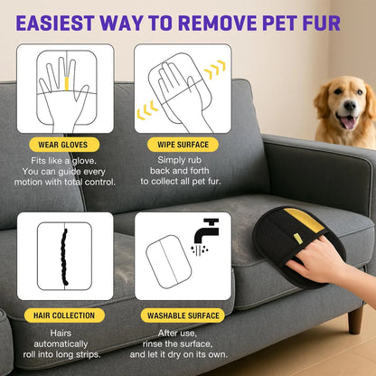 Pet Hair Remover Glove