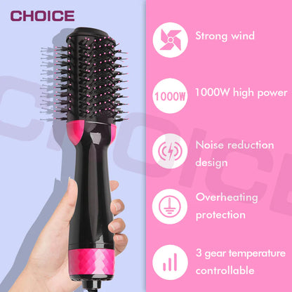 Hair Brush & Dryer 2-in-1