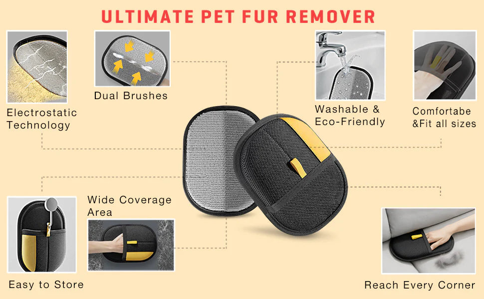 Pet Hair Remover Glove