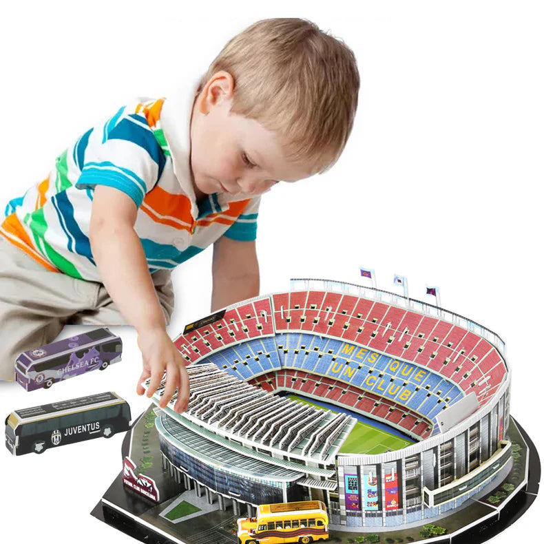 3D Football Stadium Puzzle