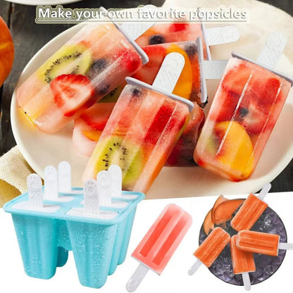 Ice Cream Silicone Mold – 10 Slots