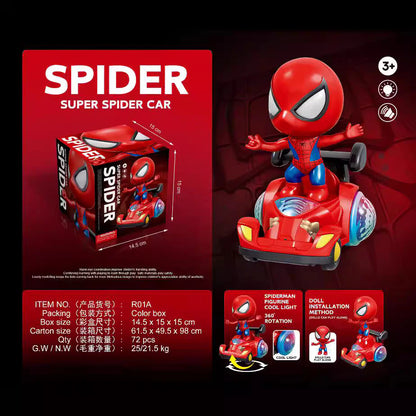 Spiderman Rotating Light Toy