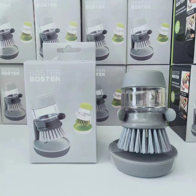 Superb Cleaning Pot Brush with Base & Stand