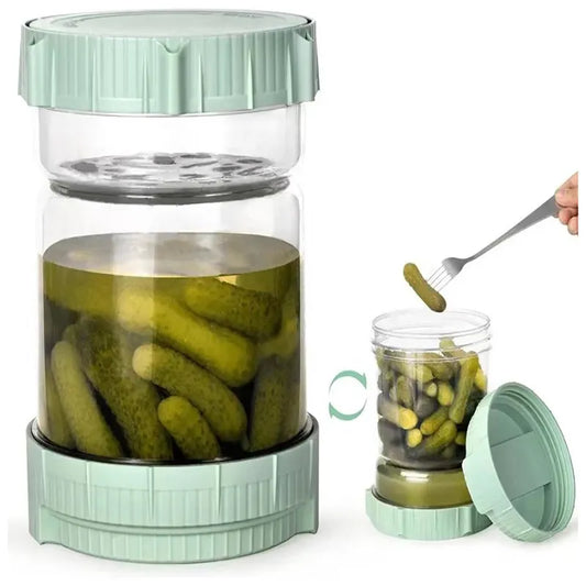 Rotatable Pickle & Olive Jar – 18 x 12 cm