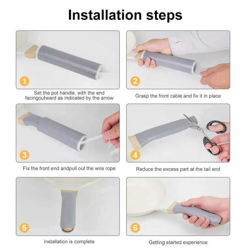 Cast Iron Handle Cover - 2 PCS