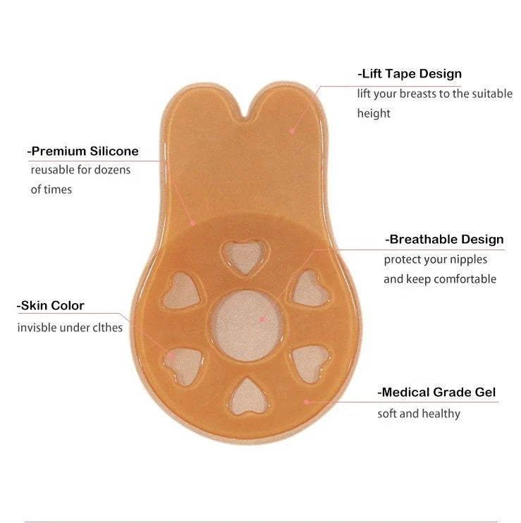 Silicone Bra Breast Lifter – 2 Pairs