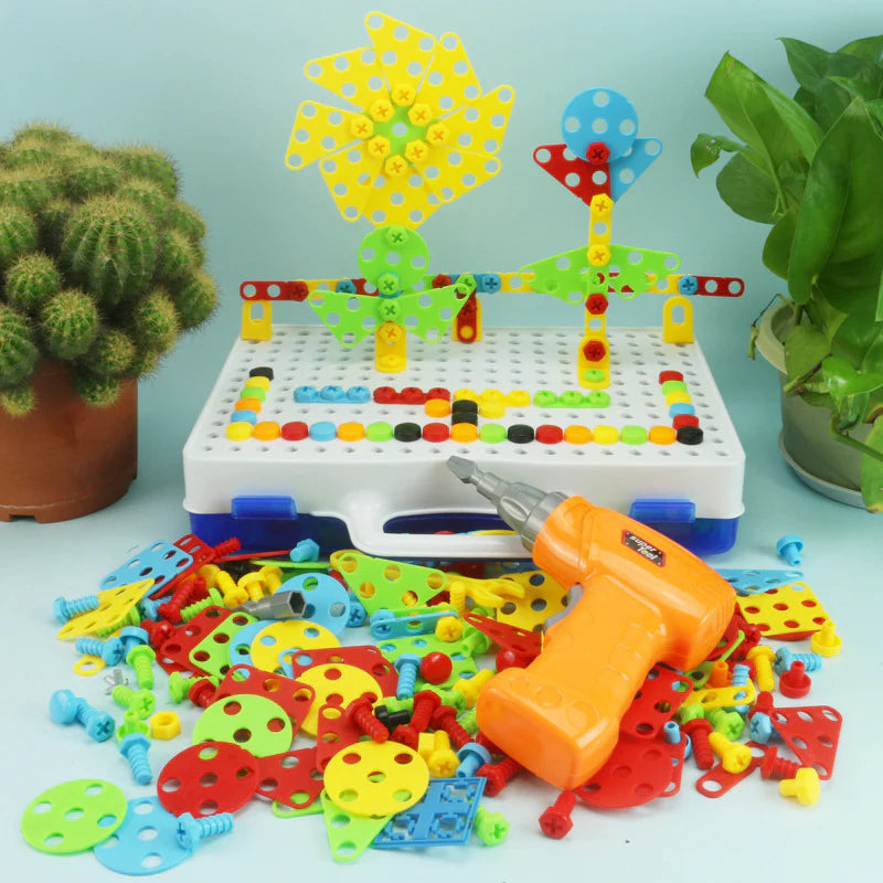 3D Screw Assembly Toy