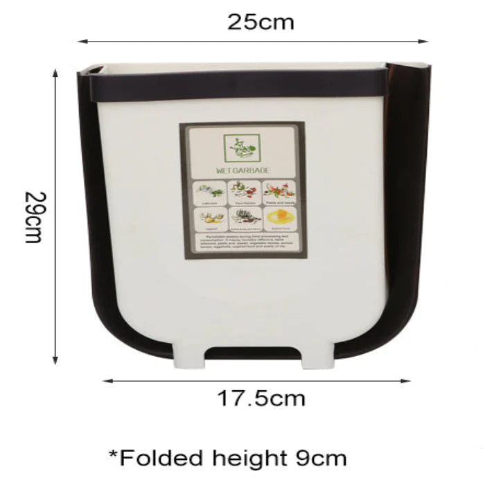 Collapsible Hanging Trash Bin