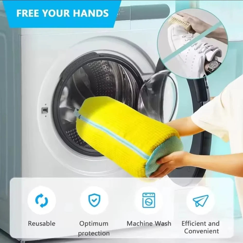 Microfiber Shoe Wash Bag