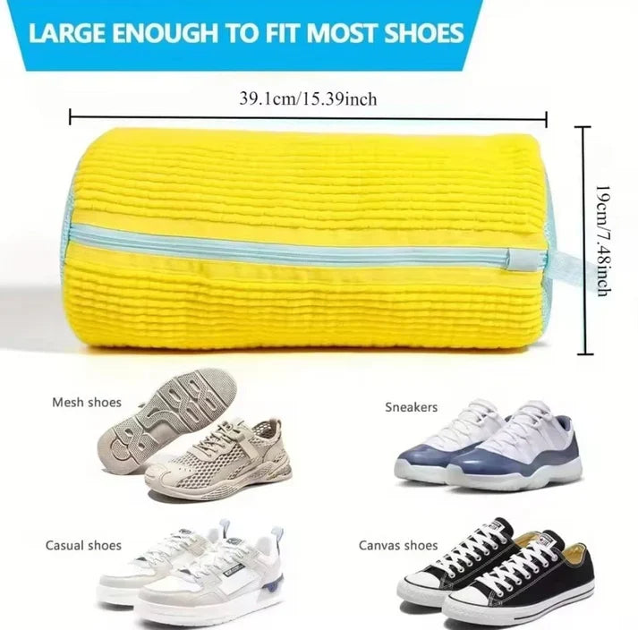 Microfiber Shoe Wash Bag