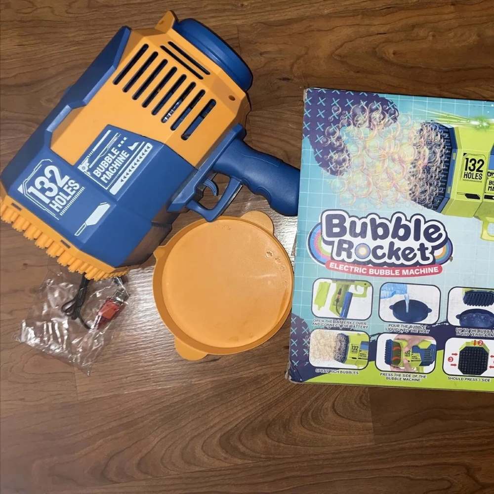 Mega Bubble Rocket – 132 Holes